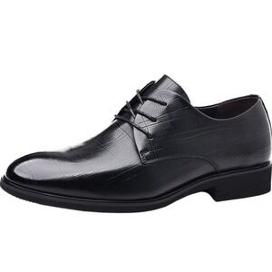 Fashion Men's Business Dress Shoes Faux Leather Oxford Formal Casual Shoes Sz 12